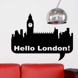 Sticker bonjour Londres!