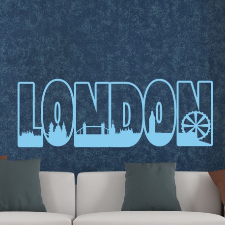 Sticker lettres de Londres