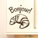 Sticker déco Bonjour