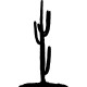 Sticker Cactus à plusieurs branches
