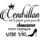 Sticker citation Cendrillon