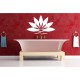 Sticker salle de bain Fleur de lotus