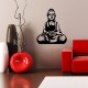 Sticker Bouddha assis