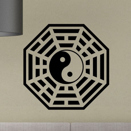 Sticker symbole Tao
