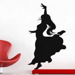 Sticker Danseuse Flamenco