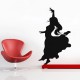 Sticker Danseuse Flamenco