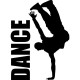 Sticker danseur de hip-hop