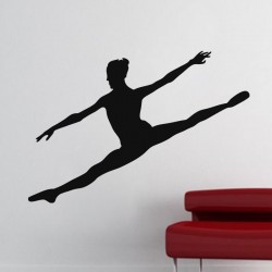 Sticker Danseuse sautant