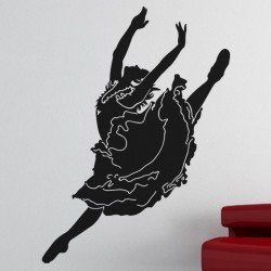 Sticker Danseuse souple