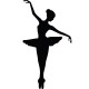 Sticker Design ballerine