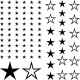 Sticker Étoiles & 15 Swarovski