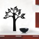 Sticker Arbre avec grandes feuilles