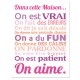 Sticker poster dans cette maison