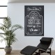 Sticker poster ardoise dans cette maison