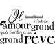 Sticker Grand amour - Edmond R.