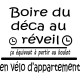 Sticker Boire du déca au réveil