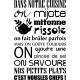 Sticker Dans notre cuisine on mijote...