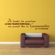 Sticker citation De toutes les passions