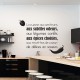 Sticker citation La cuisine aux senteurs