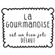 Sticker citation La gourmandise