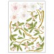 Sticker Arbre magnolia en fleurs