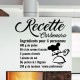 Sticker citation recette Carbonara