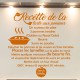 Sticker citation recette Tarte aux pommes