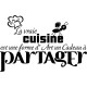 Sticker La vraie cuisine