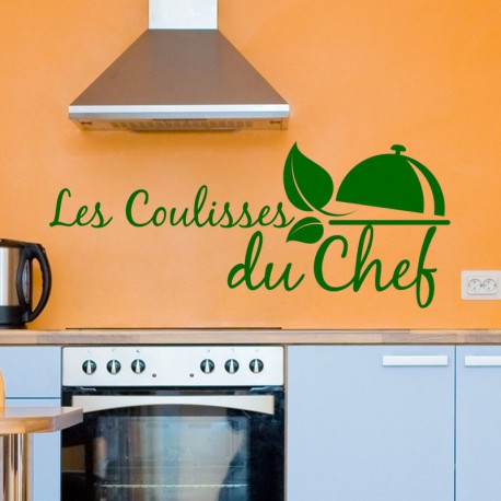 Sticker Les coulisses du chef