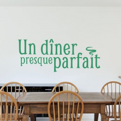 Sticker Un dîner presque parfait