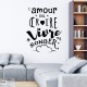 Sticker L’amour fait croire...