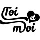 Sticker Toi et moi