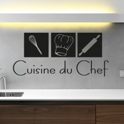 Sticker déco Cuisine du Chef