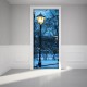 Sticker porte  - Lampadaire H204 x L83 cm