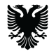 Sticker Albanian Eagle