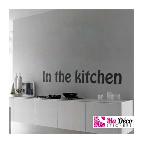 Sticker in the kitchen