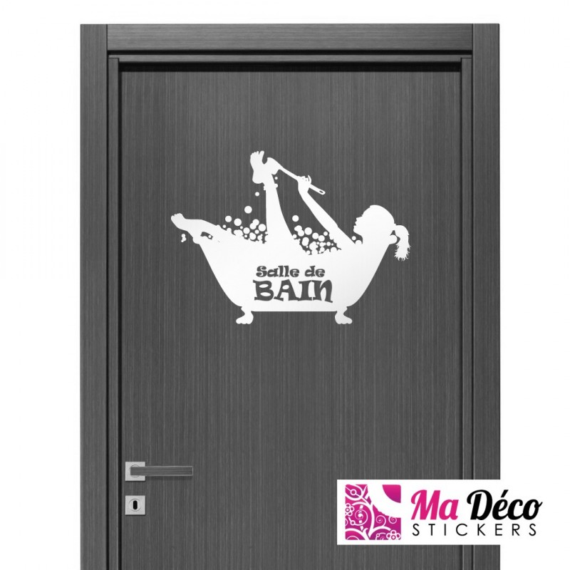 Sticker Salle de Bain pas cher - Accueil discount - stickers muraux -  madeco-stickers